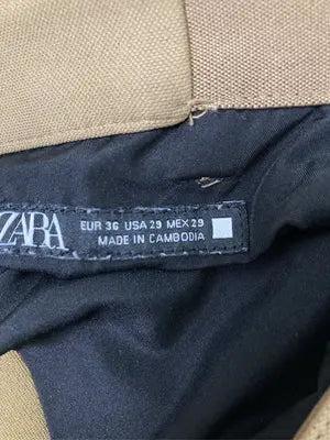ZARA/ザラ/スラックス/パンツ/ベージュ/EUR 36
