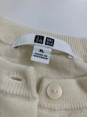 UNIQLO/ユニクロ/Tシャツ/カットソー/トップス/ホワイト/XL
