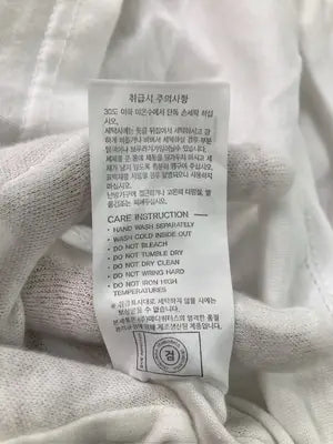 istkunst/Tシャツ/カットソー/トップス/ホワイト/L