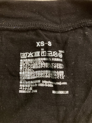 無印良品/ムジルシリョウヒン/Tシャツ/カットソー/トップス/ブラック/XS-S