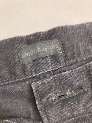 UNIQLO JEANS/ユニクロジーンズ/デニムパンツ/パンツ/ブラック/28(71cm)