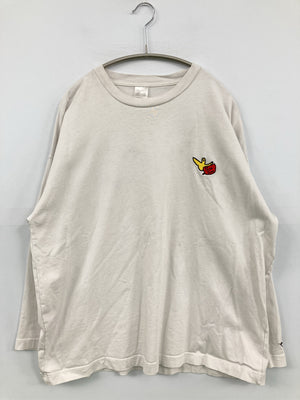 Tシャツ/カットソー/トップス/ホワイト/L