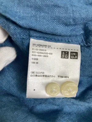 UNIQLO/ユニクロ/シャツ/ブラウス/トップス/ブルー