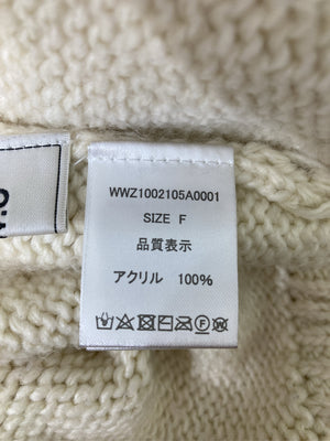 W.W.G/フーズフーギャラリー/ニット/セーター/トップス/アイボリー/F