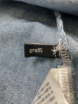 graffi/グラッフィ/シャツ/ブラウス/トップス/ブルー/M