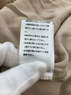 ワンピース/ワンピース/ドレス/ベージュ/M