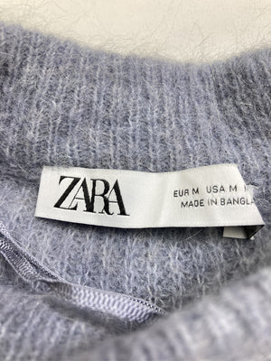 ZARA/ザラ/ニット/セーター/トップス/パープル/M