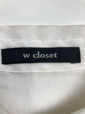w closet/ダブルクローゼット/シャツ/ブラウス/トップス/ホワイト/F