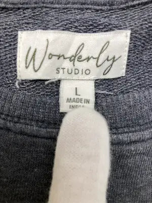 Wonderly STUDIO/Tシャツ/カットソー/トップス/グレー/L