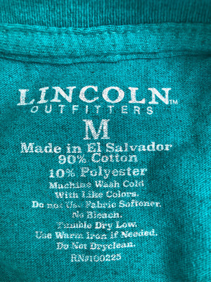 LINCOLN/リンカーン/Tシャツ/カットソー/トップス/ブルー/M