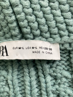 ZARA/ザラ/ベスト/トップス/ライトグリーン/EUR/USA M-L MEX 28-30