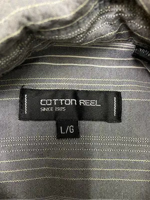 COTTON REEL/シャツ/ブラウス/トップス/グレー/L