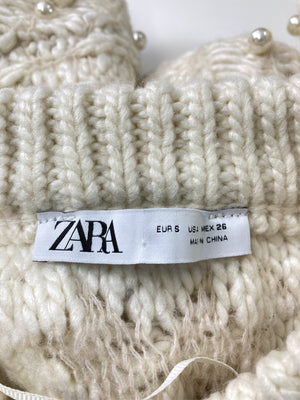 ZARA/ザラ/ニット/セーター/トップス/アイボリー/EUR S/USA S/MEX 26