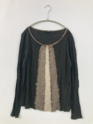 PENNY BLACK/Tシャツ/カットソー/トップス/グレー/USA L
