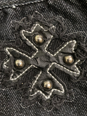 IMPERIOUS/デニムパンツ/パンツ/ブラック/W40XL32