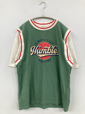 Tシャツ/カットソー/トップス/グリーン