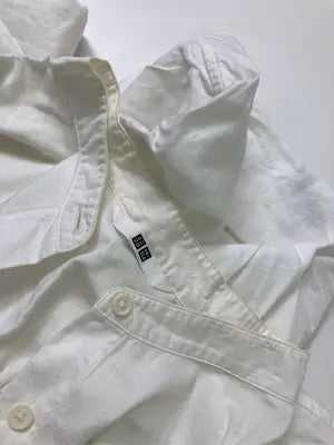 UNIQLO/ユニクロ/シャツ/ブラウス/トップス/ホワイト/L