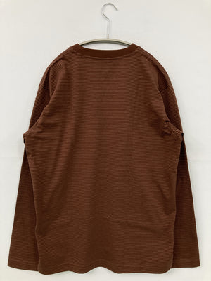 無印良品/ムジルシリョウヒン/Tシャツ/カットソー/トップス/ブラウン/M