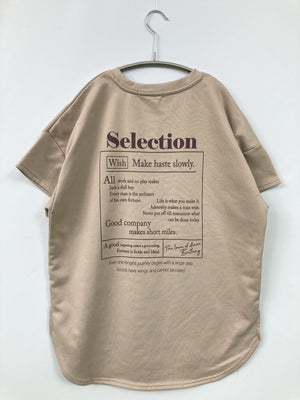 paisible/ペジーブル/Tシャツ/カットソー/トップス/ベージュ/M