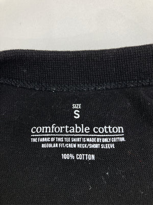 comfortable cotton/Tシャツ/カットソー/トップス/ブラック/S