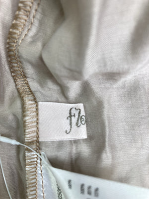 flower/フラワー/シャツ/ブラウス/トップス/ブラウン/F