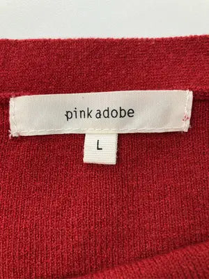 pink adobe/ピンクアドベ/Tシャツ/カットソー/トップス/レッド/L