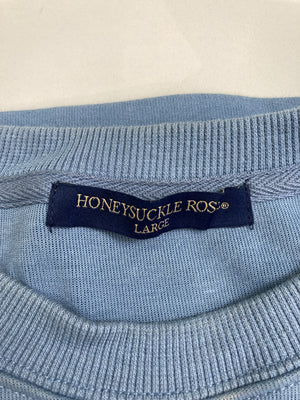 HONEYSUCKLE ROSE/ハニーサックルローズ/スウェット/トップス/スカイブルー/LARGE