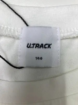 U.TRACK/Tシャツ/カットソー/トップス/ホワイト/140