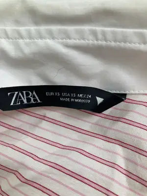 ZARA/ザラ/シャツ/ブラウス/トップス/ピンク/EUR XS