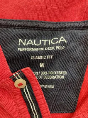 NAUTICA/ノーティカ/ポロシャツ/トップス/レッド/M