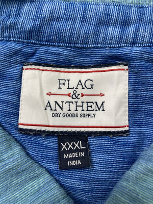 FLAG&ANTHEM/ポロシャツ/トップス/スカイブルー/XXXL