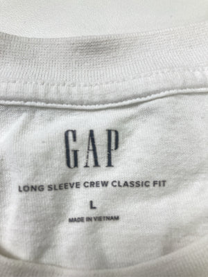 GAP/ギャップ/Tシャツ/カットソー/トップス/ホワイト/L