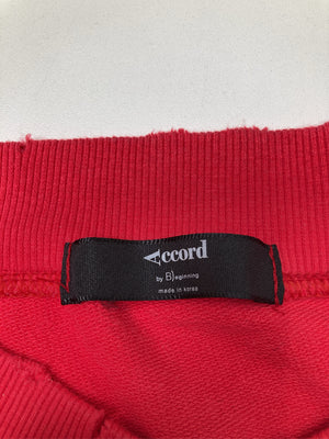 accord/スウェット/トップス/レッド