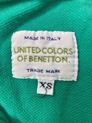 UNITED COLORS OF BENETTON/ユナイテッドカラーズオブベネトン/ポロシャツ/トップス/グリーン/XS