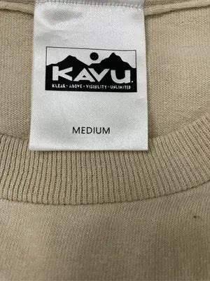 KAVU/カブー/Tシャツ/カットソー/トップス/ベージュ/MEDIUM