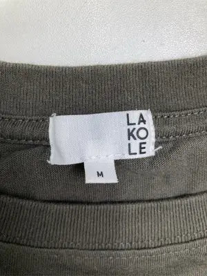LAKOLE/ラコレ/Tシャツ/カットソー/トップス/ブラック/M