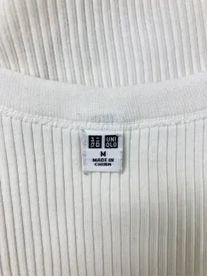 UNIQLO/ユニクロ/タンクトップ/トップス/ホワイト/M