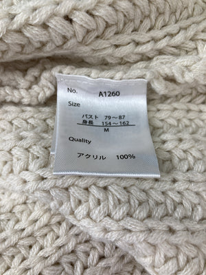 SUREVE/シュリーブ/ニット/セーター/トップス/アイボリー/M