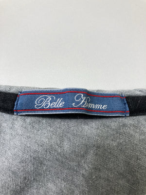 Belle Homme/Tシャツ/カットソー/トップス/グレー/3L