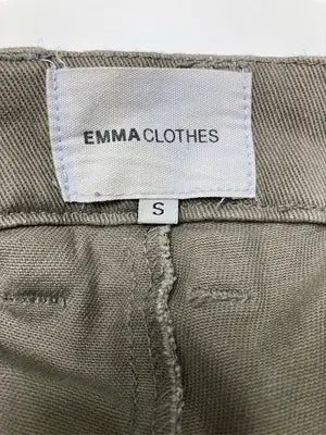 EMMA CLOTHES/エマクローズ/デニムパンツ/パンツ/カーキ/S