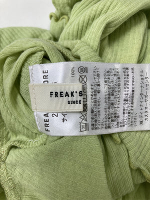 FREAK'S STORE/フリークスストア/Tシャツ/カットソー/トップス/ライトグリーン/F