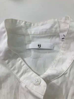 UNIQLO/ユニクロ/シャツ/ブラウス/トップス/ホワイト/L