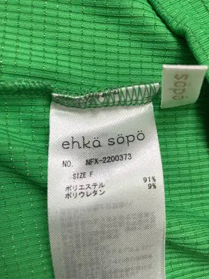 ehka sopo/エヘカソポ/Tシャツ/カットソー/トップス/グリーン/F