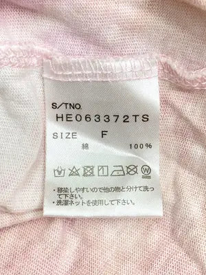 Heather/ヘザー/Tシャツ/カットソー/トップス/ピンク/F