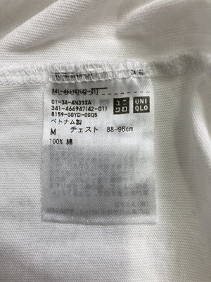 UNIQLO/ユニクロ/Tシャツ/カットソー/トップス/ホワイト/M