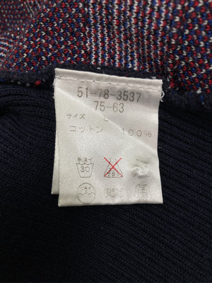 Newyorker/ニューヨーカー/ニット/セーター/トップス/ネイビー/L