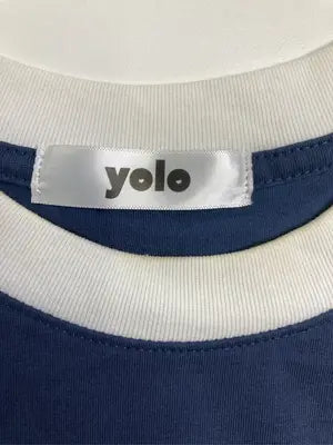 yolo/ヨロ/Tシャツ/カットソー/トップス/ネイビー