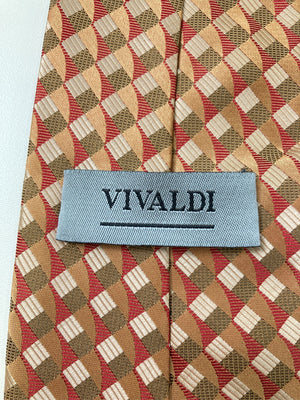 vivaldi/ネクタイ/ファッション雑貨/オレンジ