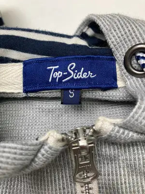 top sider/パーカー/トップス/グレー/S
