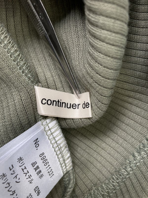 continuer de NICE CLAUP/コンティニューデナイスクラップ/Tシャツ/カットソー/トップス/カーキ